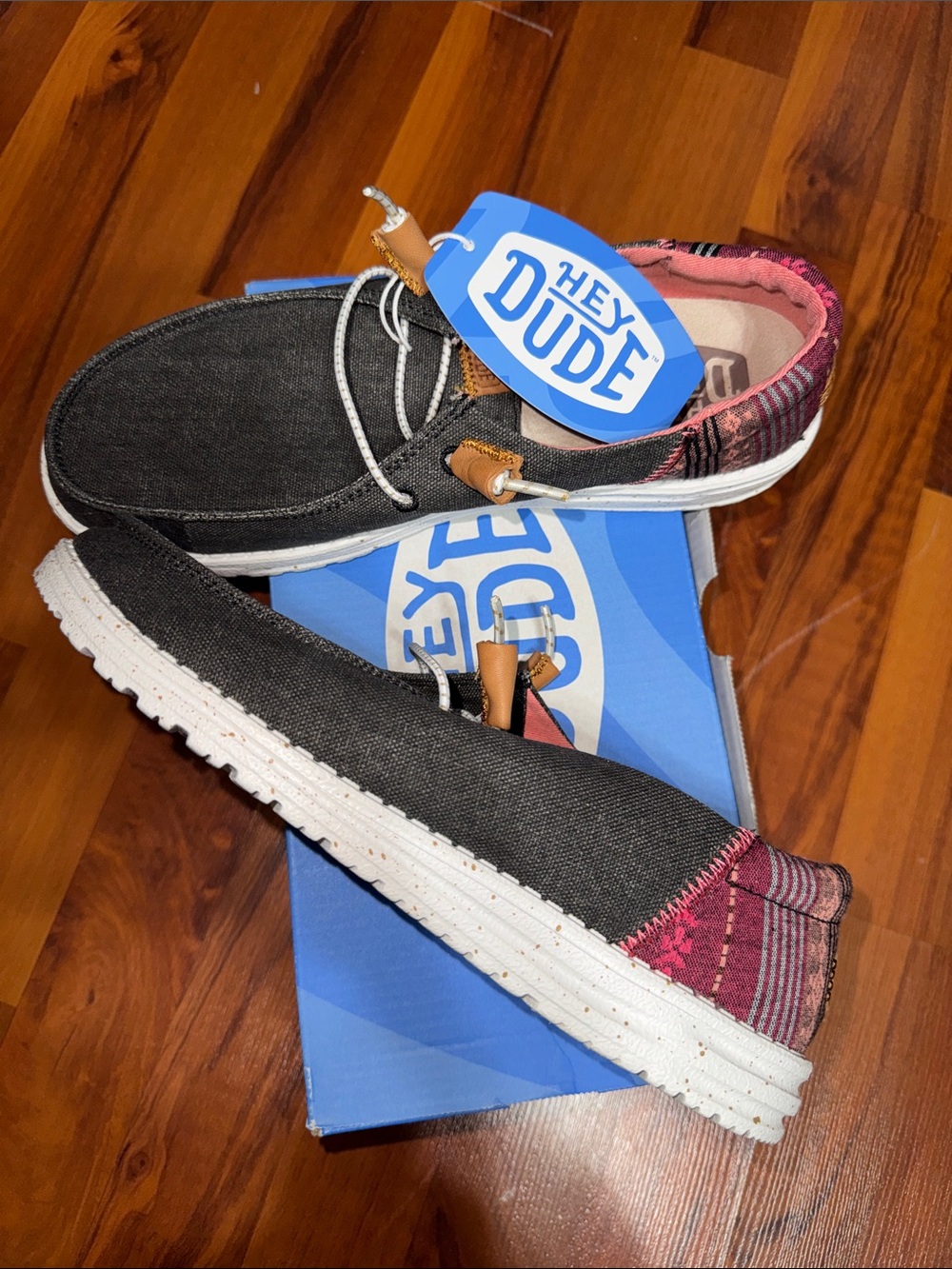 New Hey Dude women’s Wendy Funk Baja shoes 9 - Picture 3 of 3